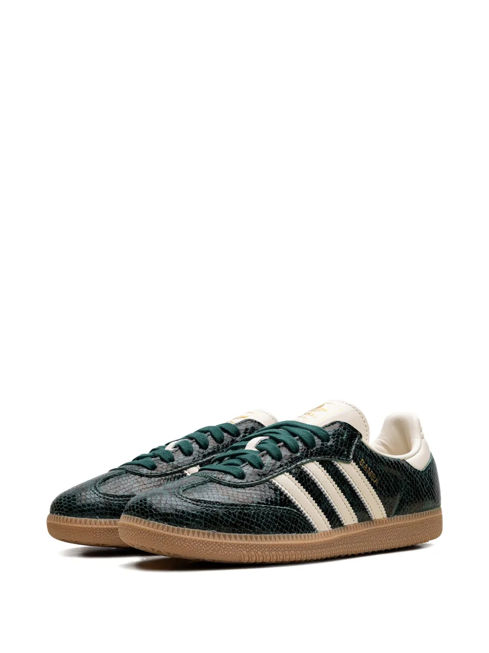 adidas Samba "Cream White Collegiate Green" sneakers Groen