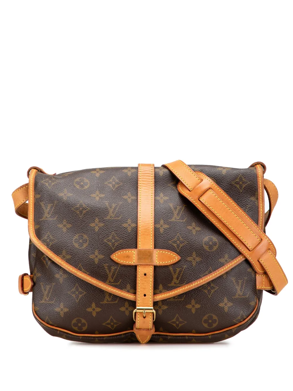 Louis Vuitton Pre-Owned 1999 Monogram Saumur 25 crossbody bag | Brown | Image 1