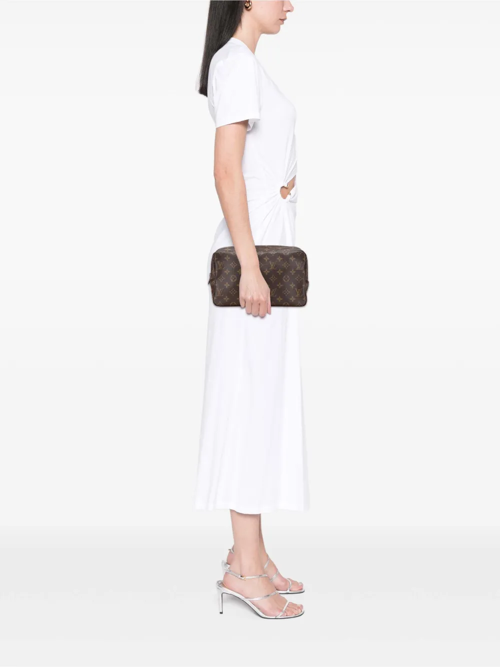 Louis Vuitton Pre-Owned 1986 Monogram Trousse Toilette 28 clutch bag | Pre-Owned | Image 2