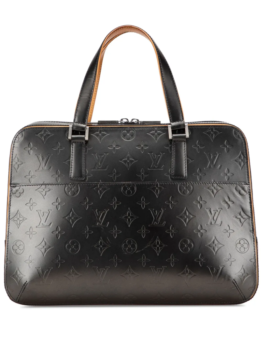 Louis Vuitton Pre-Owned 2002 Monogram Mat Malden business bag | Grey | Image 1