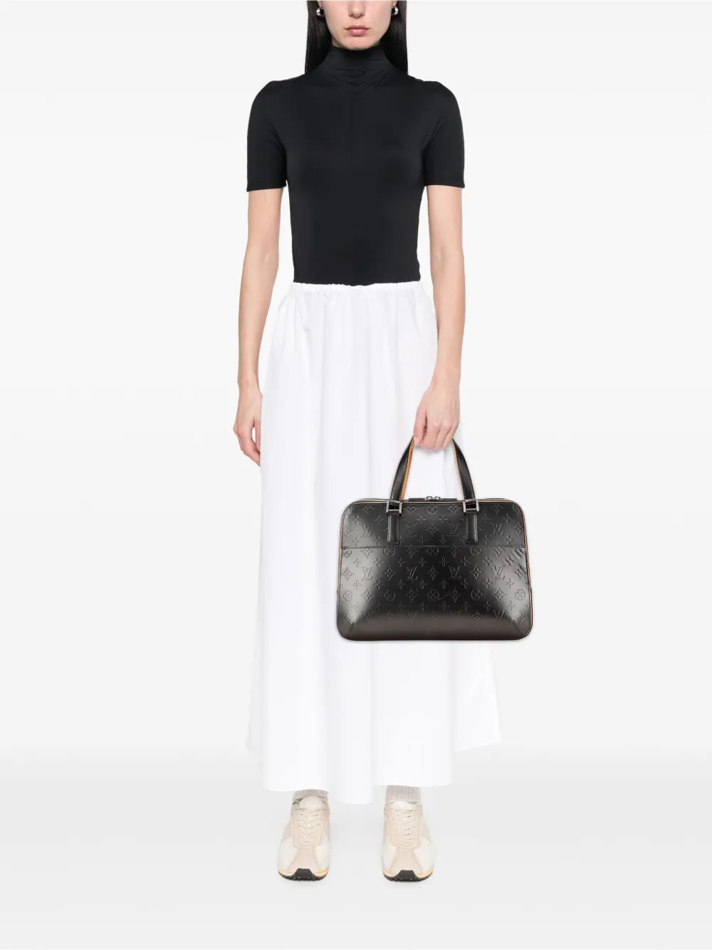Louis Vuitton Pre-Owned 2002 Monogram Mat Malden business bag | Pre-Owned | Image 2