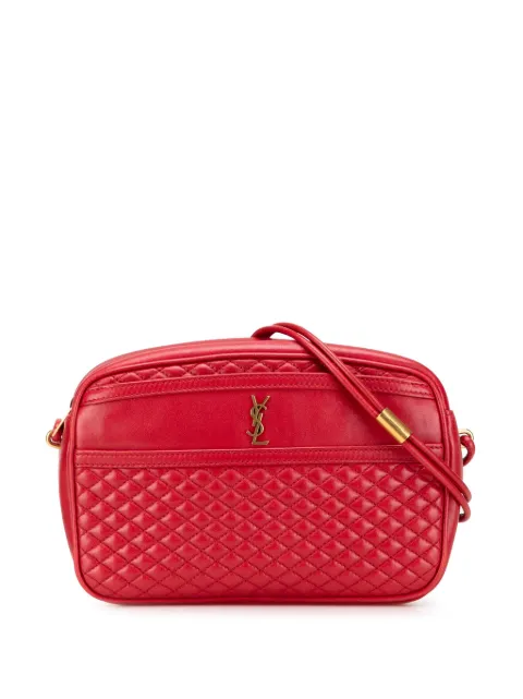 Saint Laurent Pre-Owned 2020 Quilted Lambskin Victoire Camera Bag crossbody bag