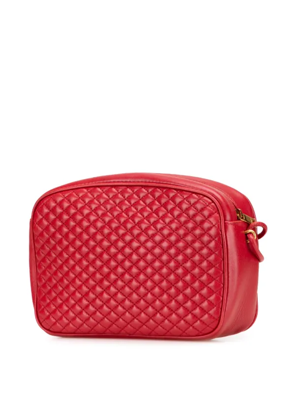 Saint Laurent Pre-Owned 2020 Quilted Lambskin Victoire Camera Bag