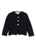 Mariella Ferrari button-front ribbed cardigan - Blue