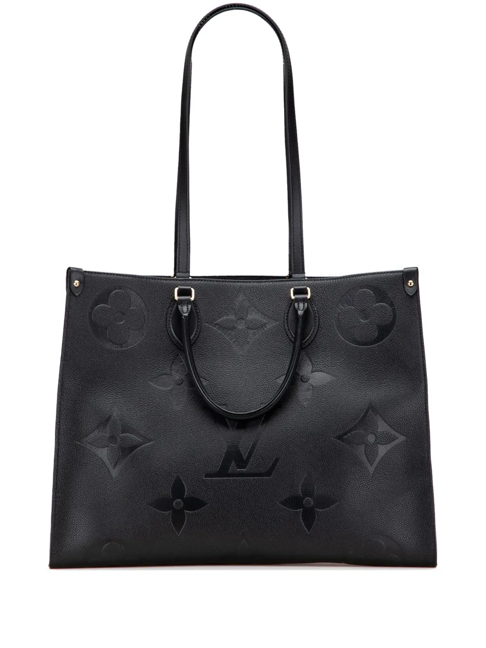 Louis Vuitton Pre-Owned 2021-2025 モノグラム アンプラント オン ザ ゴー GM サッチェルバッグ - Louis Vuitton Pre-Owned 2021-2025 モノグラム アンプラント オン ザ ゴー GM サッチェルバッグ -