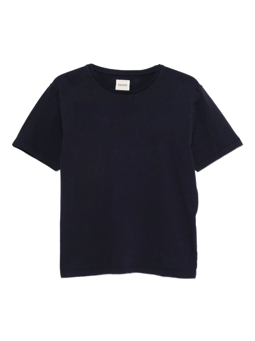 KHAITE playera con cuello redondo | azul | Image 1