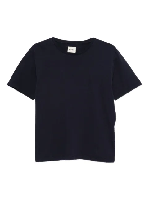 KHAITE playera con cuello redondo