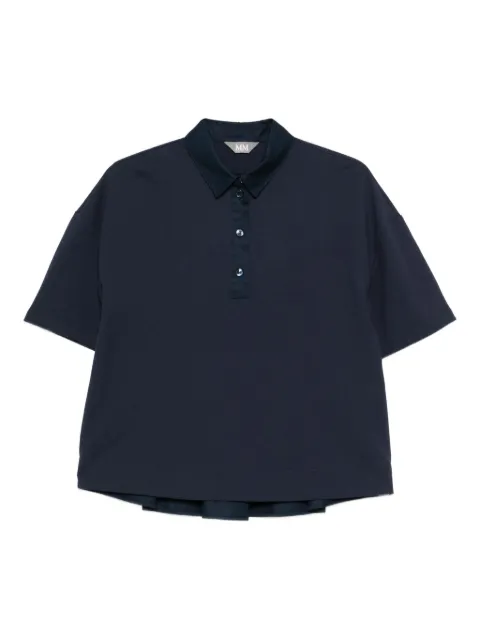 Max Mara Nave buttoned-collar polo top