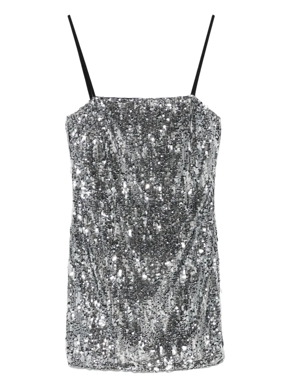 Aniye By Lulu Mini Dress In Silver