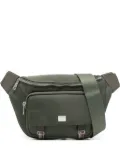 Paul Smith logo-plaque zip-fastening belt bag - Green