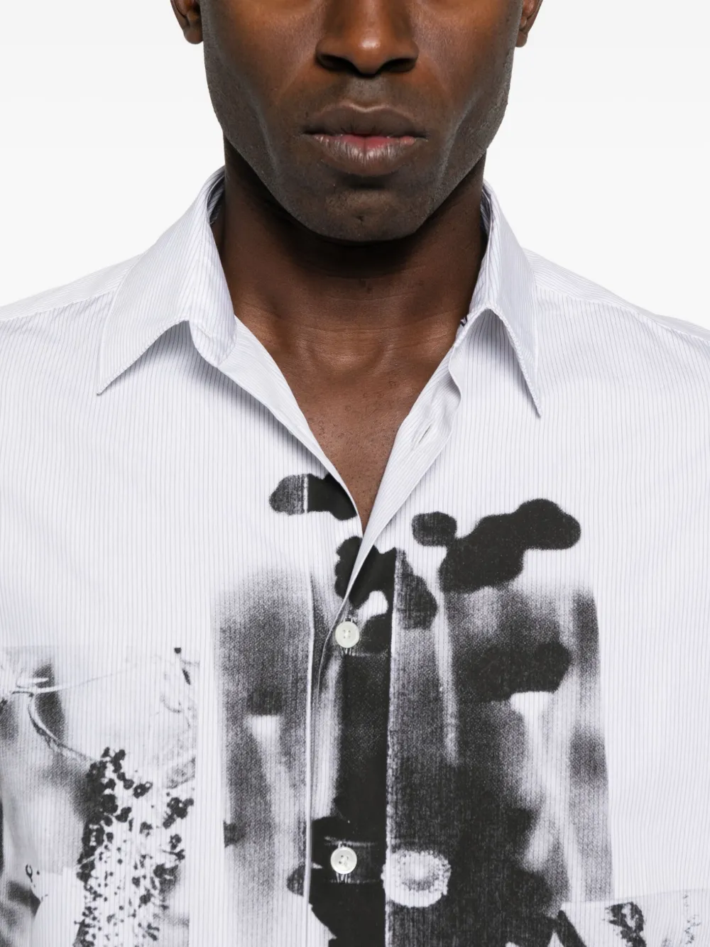 Paul Smith Overhemd met grafische print Wit