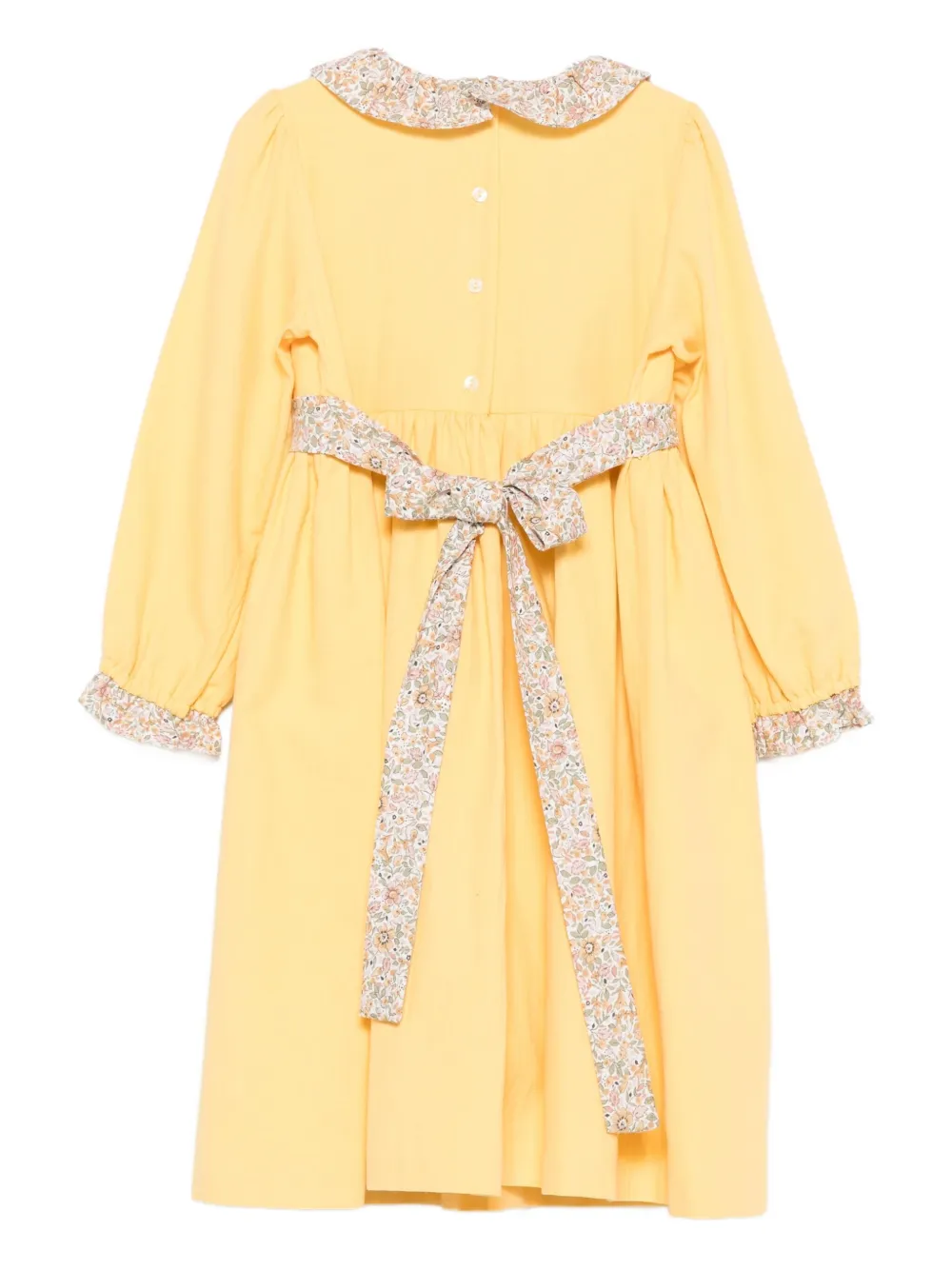 Siola floral-trimmed ruffled dress | Girls Casual Dresses | Image 2