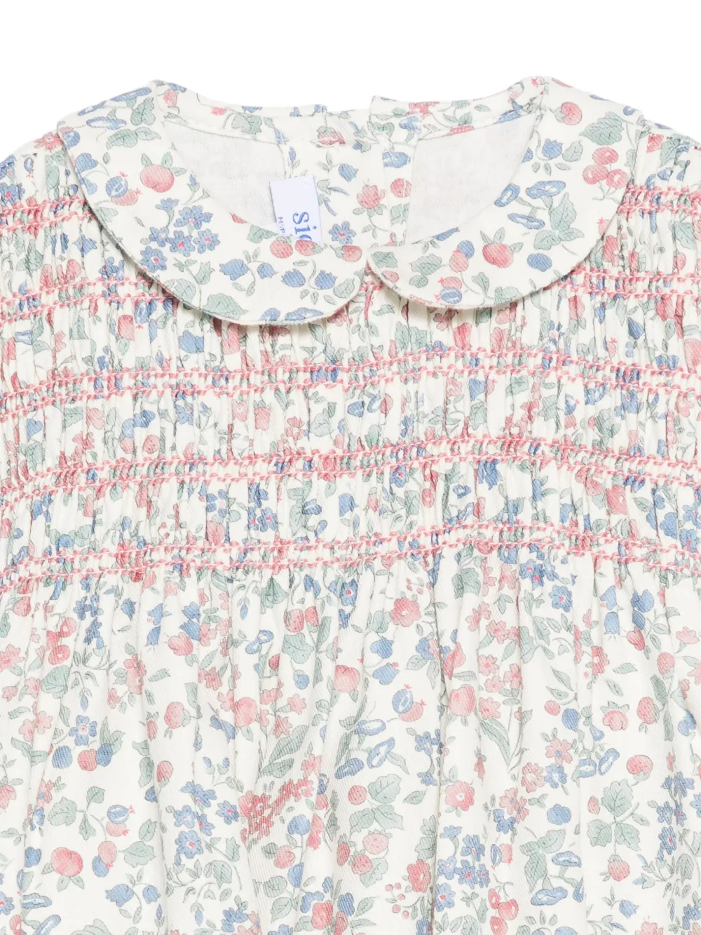Siola Jurk met bloemenprint Wit
