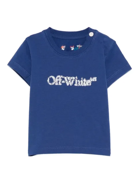 Off-White Kids Camiseta com estampa de logo