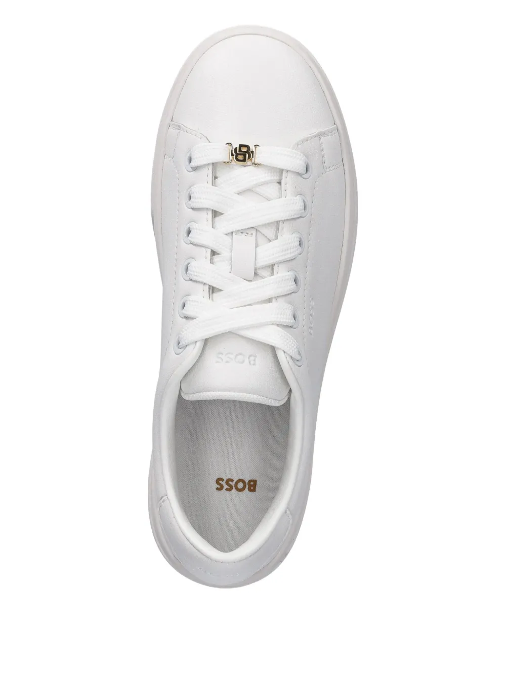 BOSS logo-detail sneakers Wit