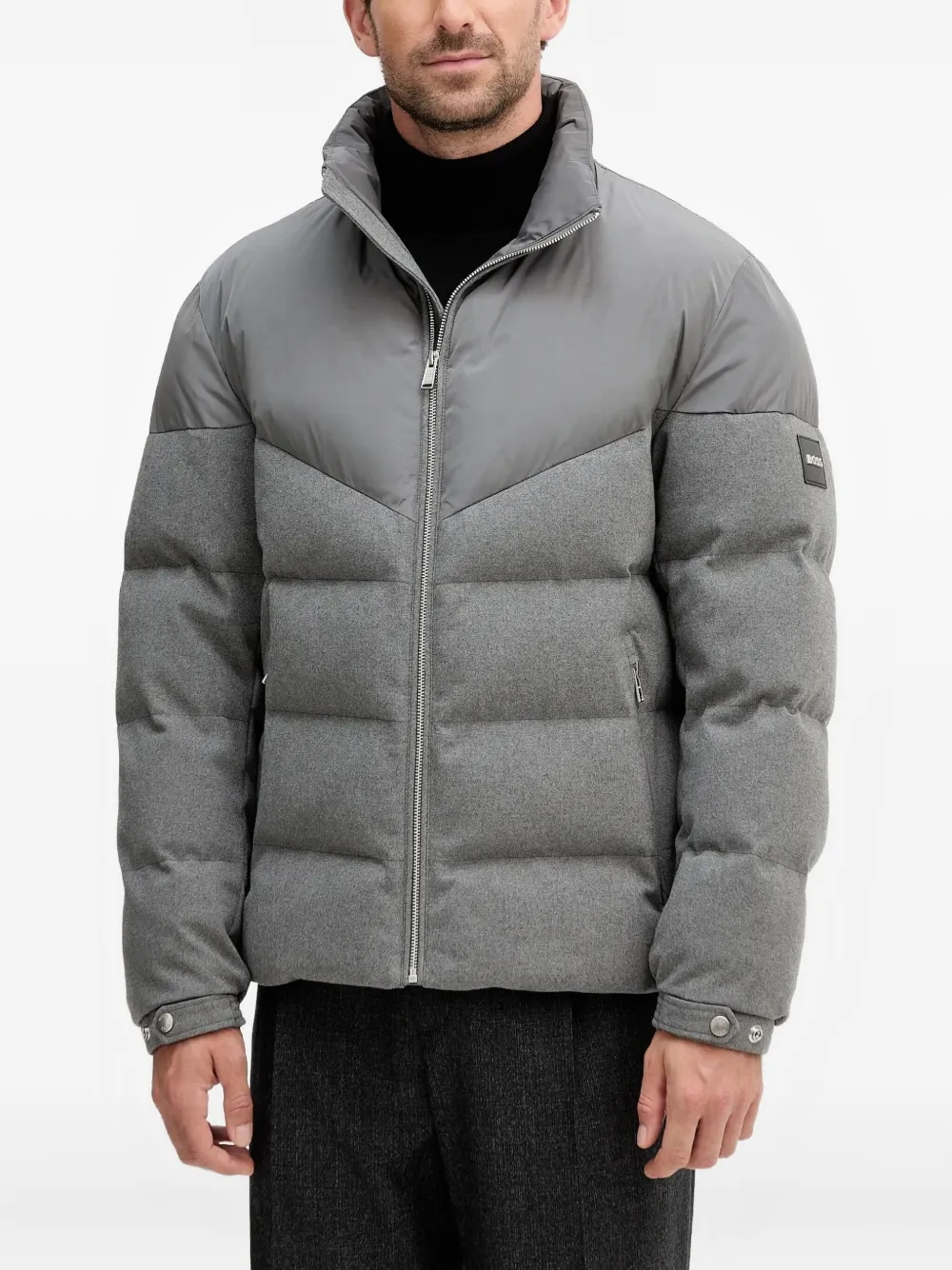 BOSS Clanello puffer jacket | Grey | Image 1