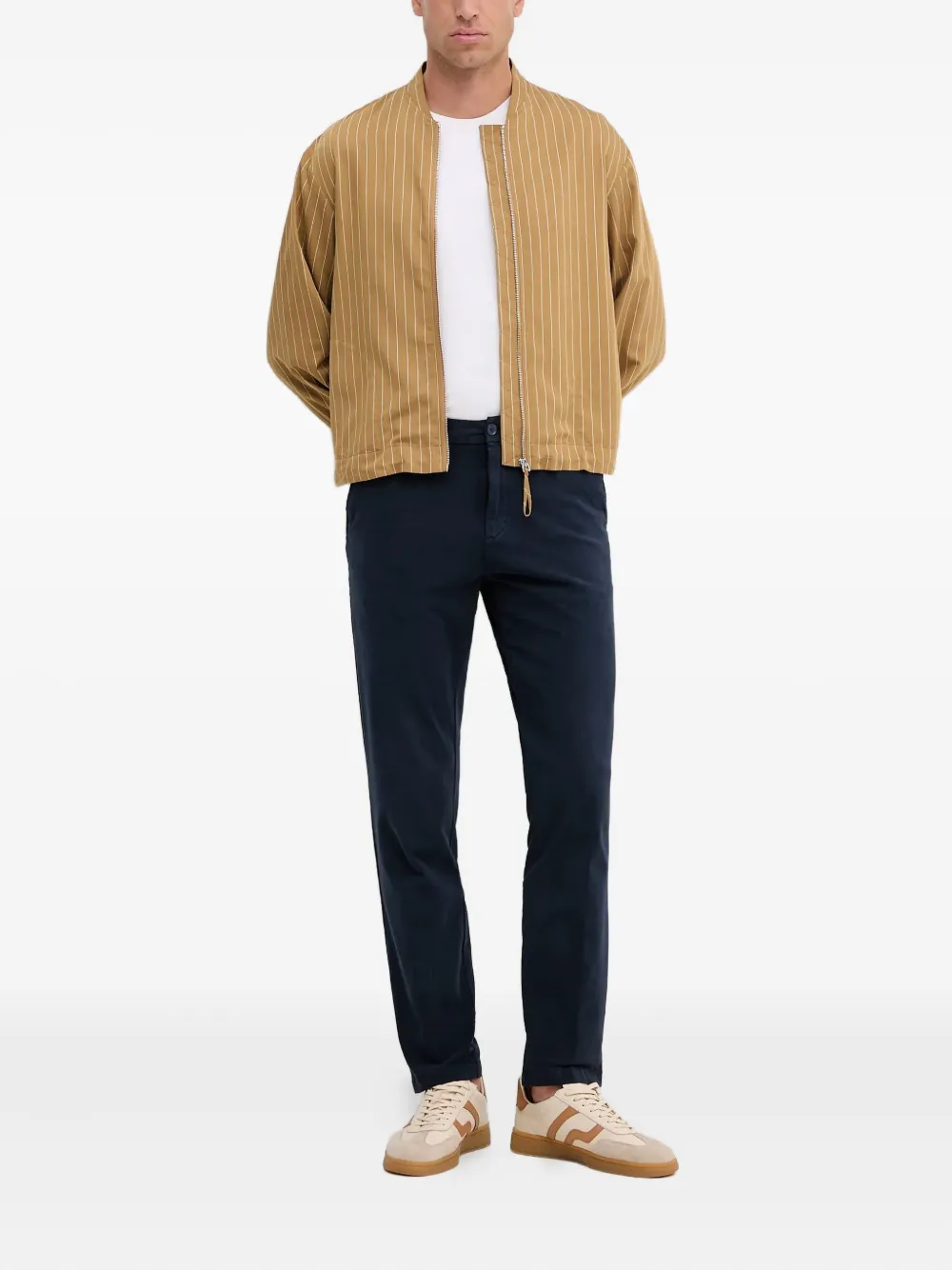 BOSS logo-patch trousers | Chinos | Image 2