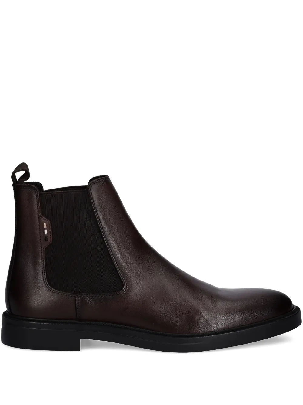 BOSS pull-tab Chelsea boots - ブラウン BOSS pull-tab Chelsea boots - ブラウン