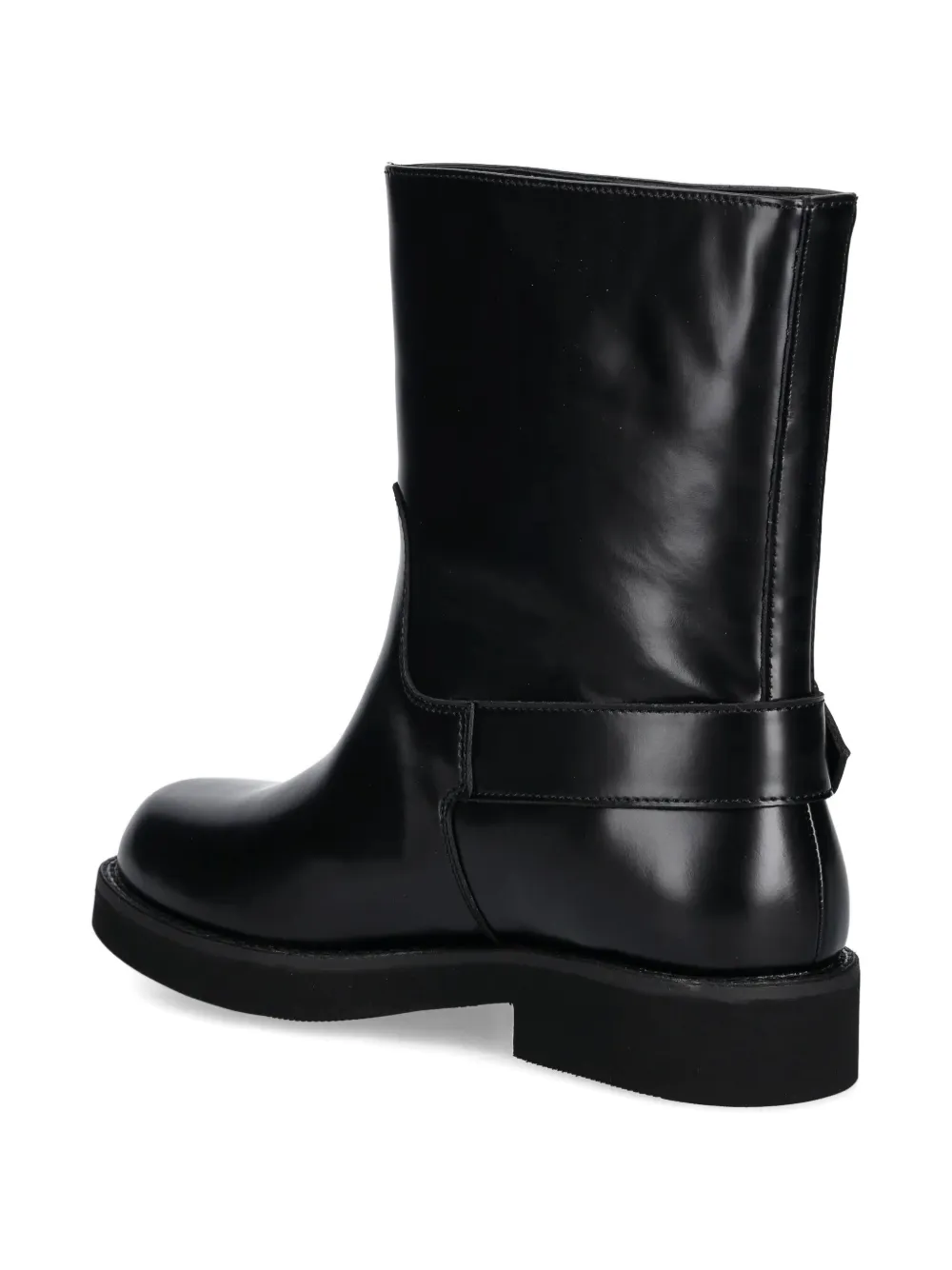 BOSS Buckle Strap Boots Zwart