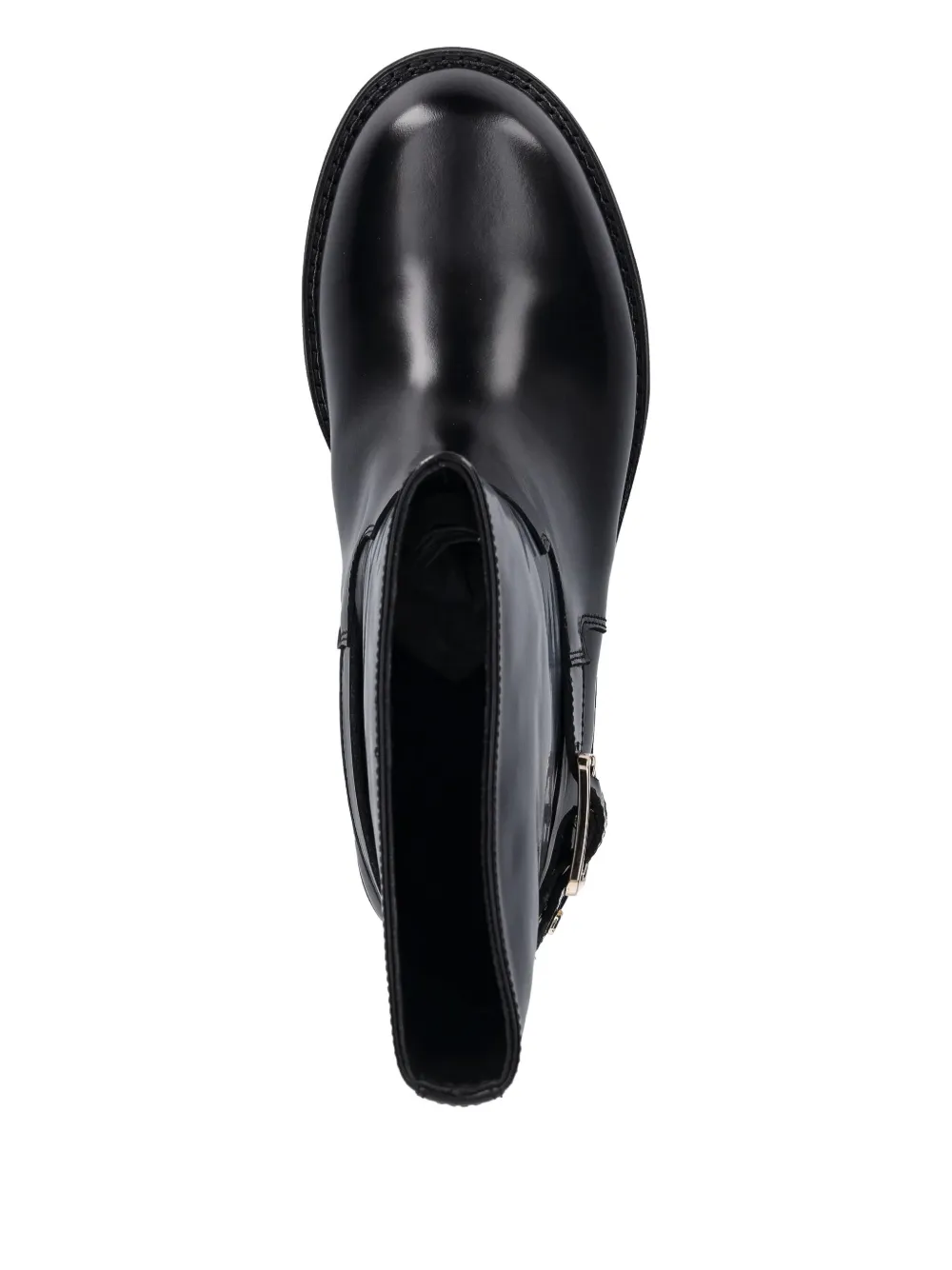 BOSS Buckle Strap Boots Zwart