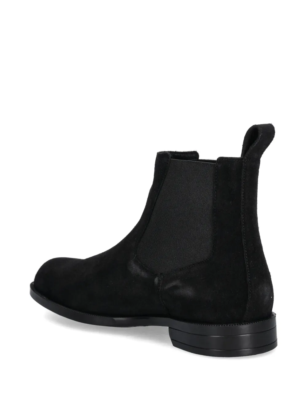 BOSS pull-tab Chelsea boots Zwart