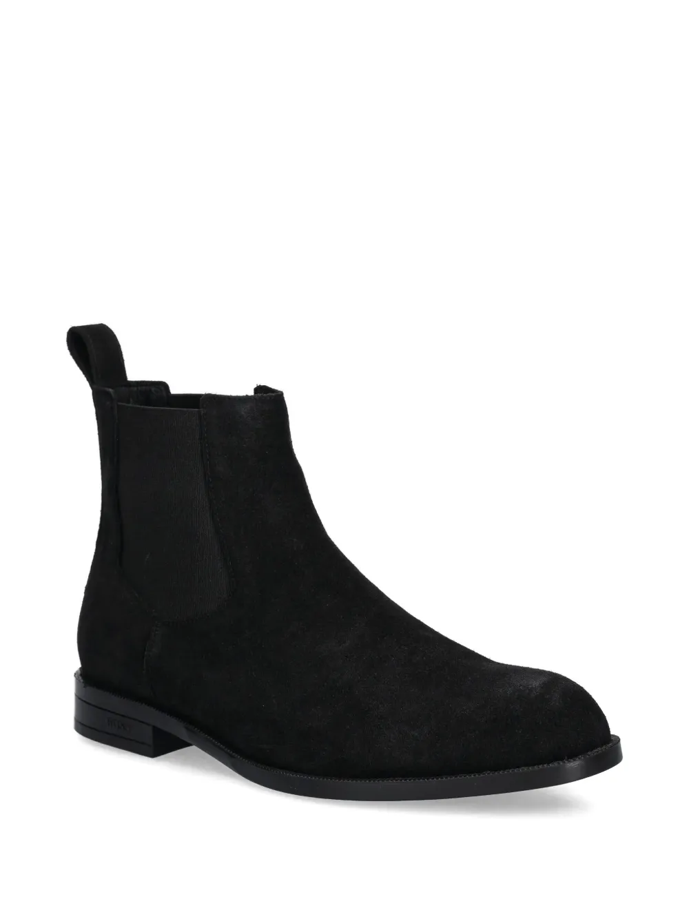 BOSS pull-tab Chelsea boots Zwart