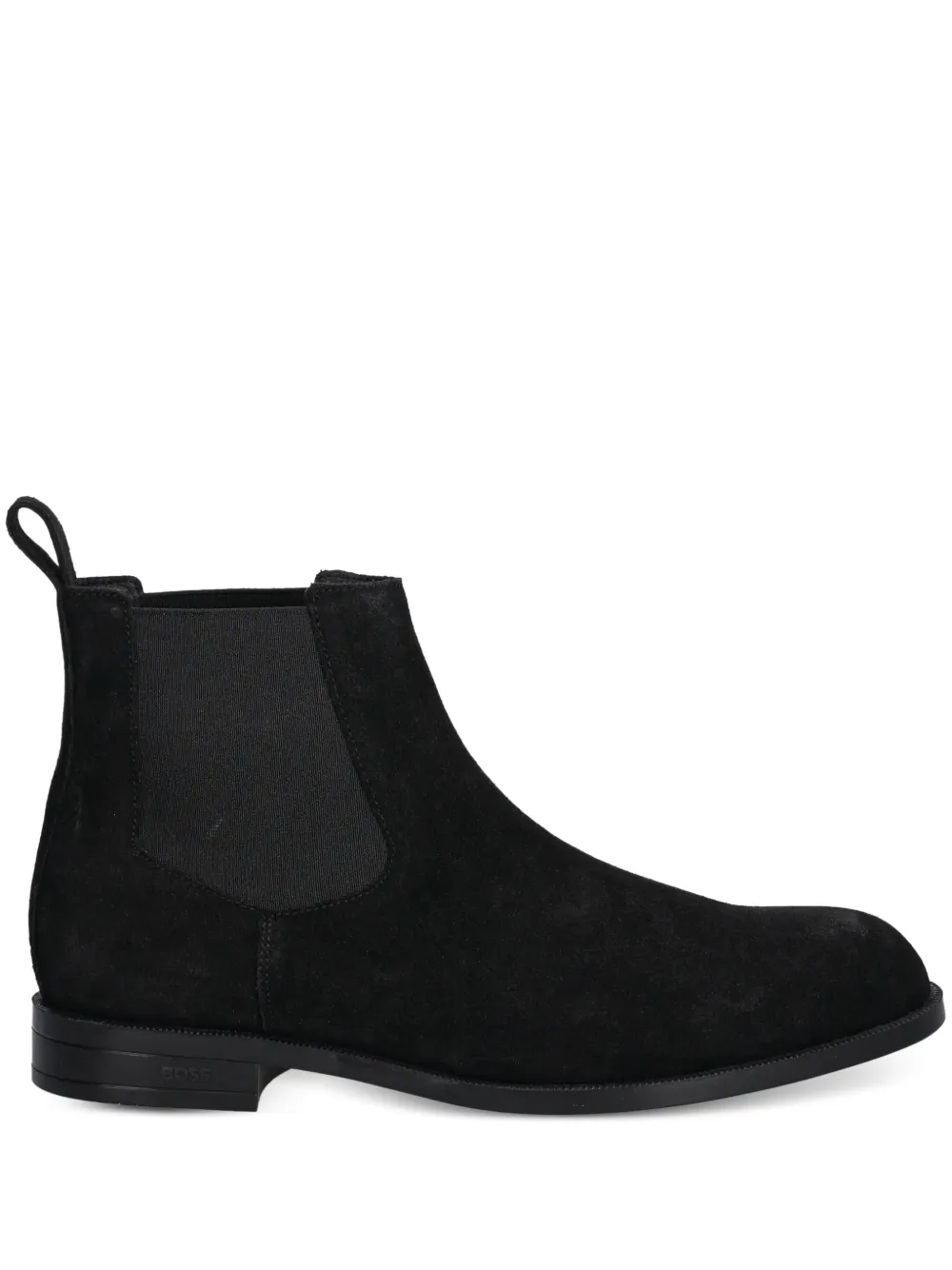 BOSS pull-tab Chelsea boots - ブラック BOSS pull-tab Chelsea boots - ブラック