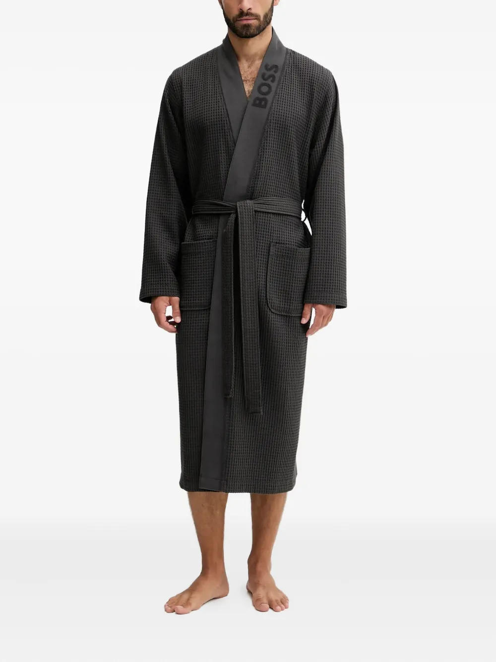 BOSS albornoz con cinturón | Image 2