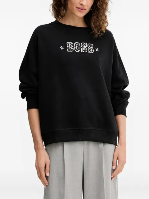 BOSS logo-detail sweatshirt
