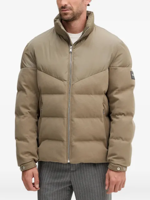 BOSS zip-up padded jacket