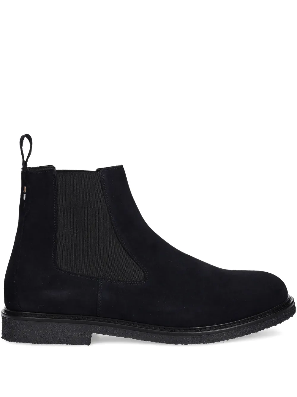 BOSS pull-tab Chelsea boots | Blue | Image 1