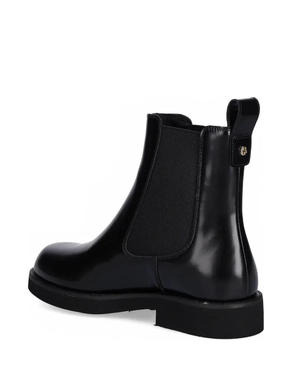 BOSS pull-tab Chelsea boots Zwart