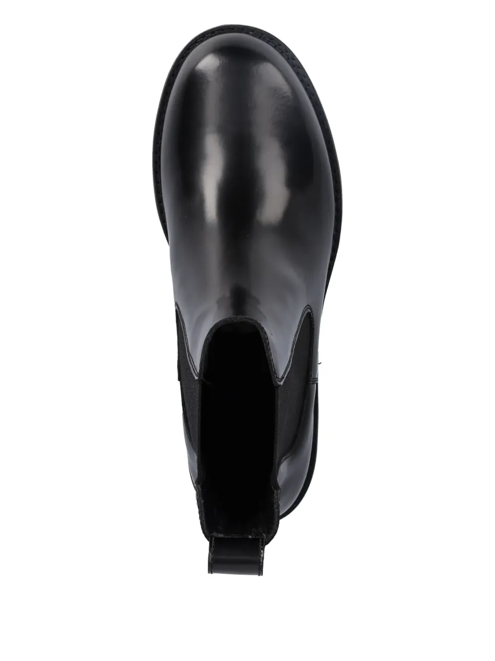 BOSS pull-tab Chelsea boots Zwart