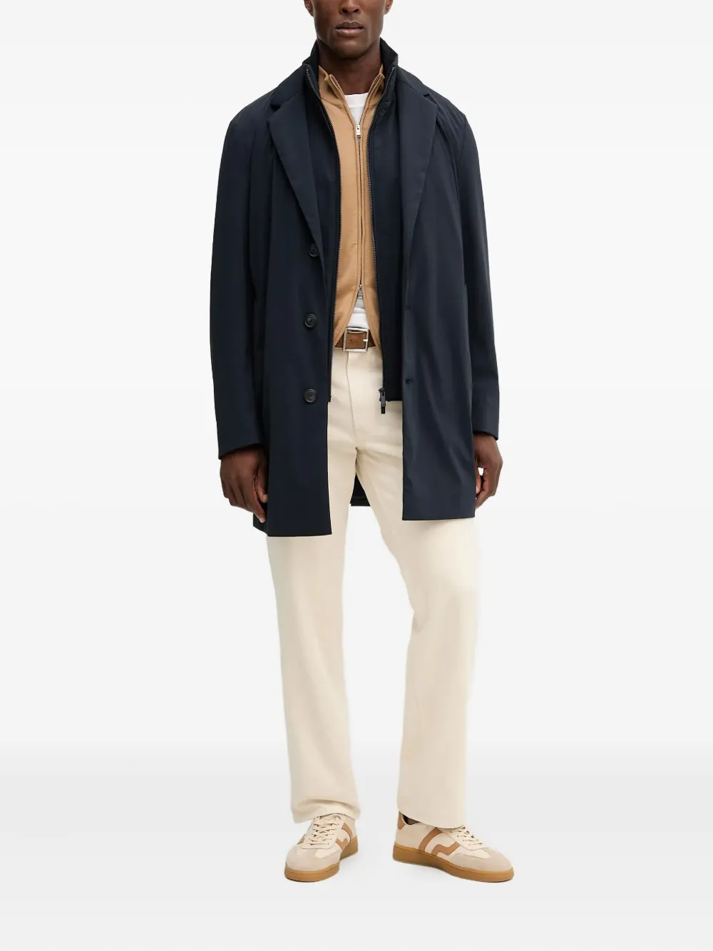 BOSS layered coat | Single Breasted Coats | Image 2