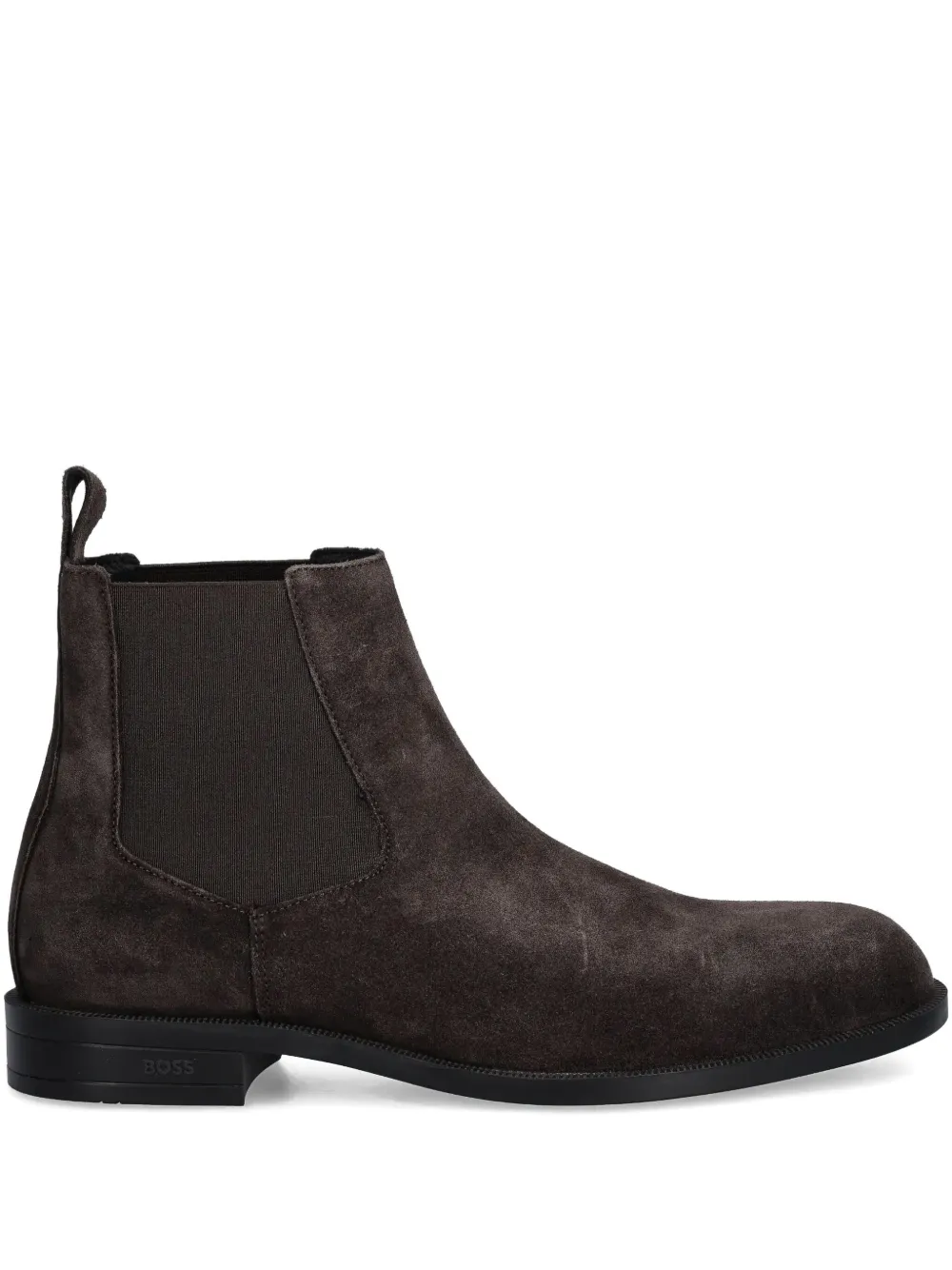 BOSS pull-tab Chelsea boots | Brown | Image 1