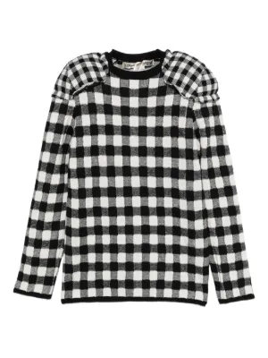 Comme Des Garçons チェック シャツ | ブラック | FARFETCH JP