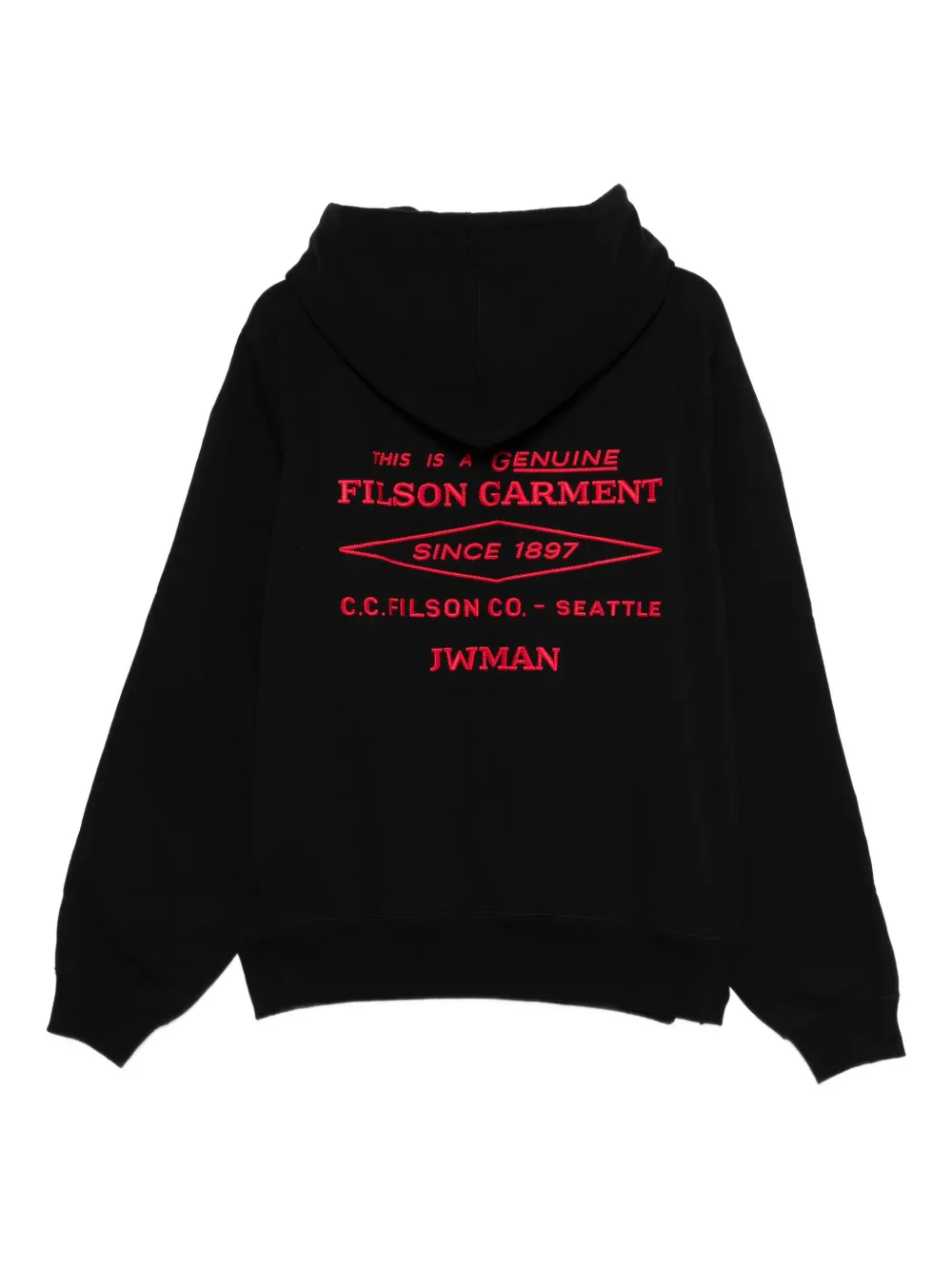 Junya Watanabe MAN logo-embroidered hoodie | Hoodies | Image 2
