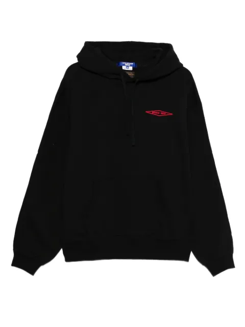 Junya Watanabe MAN logo-embroidered hoodie