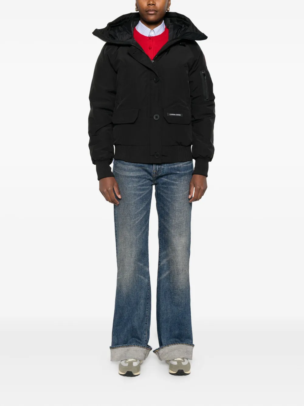 Canada Goose Chilliwack Down Jacket In Black