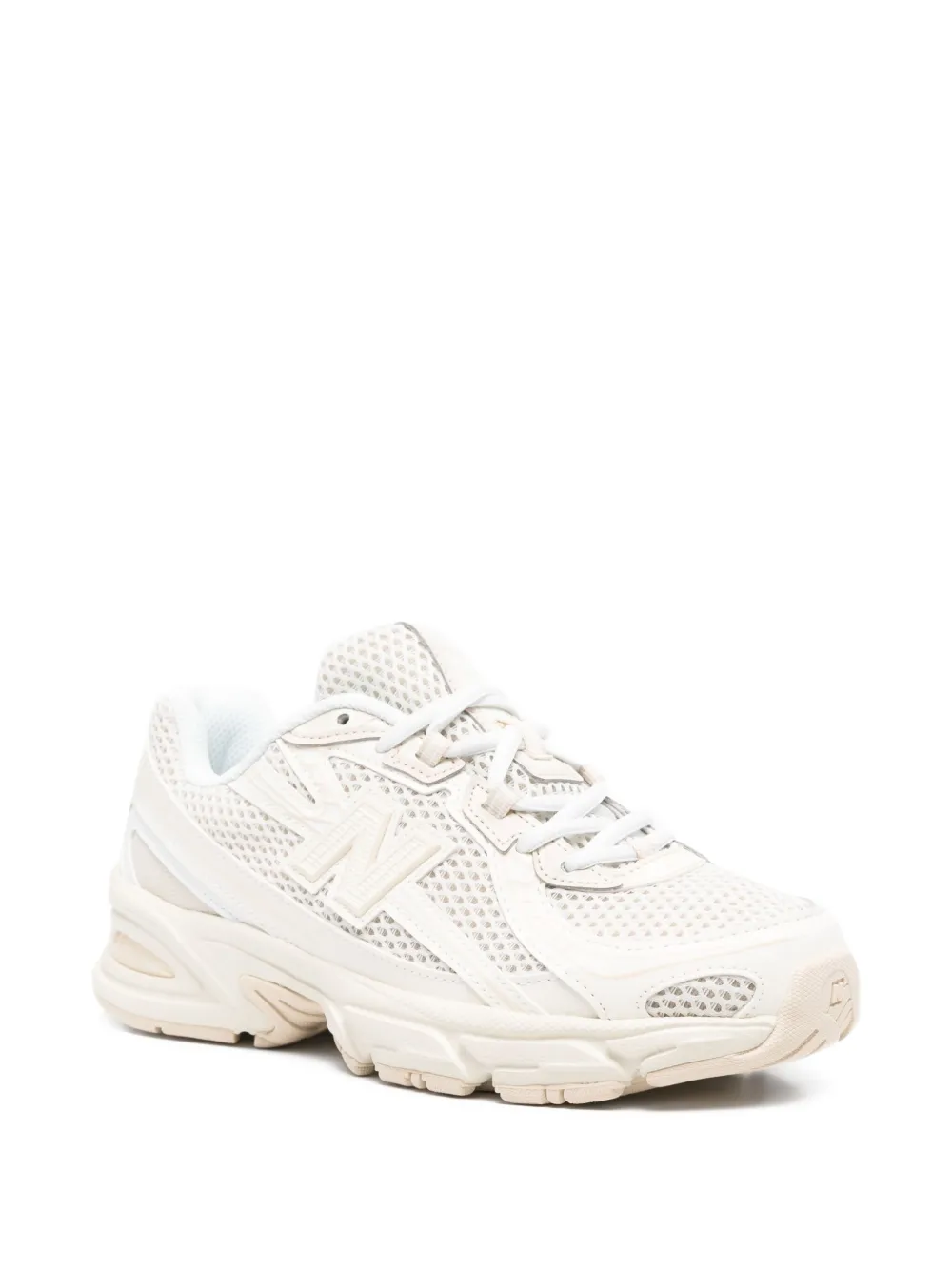 New Balance Mens Bisque 740 V2 Woven Trainers In White