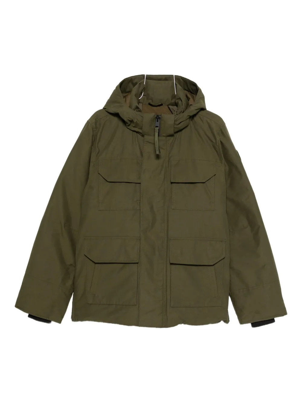 Canada Goose hooded pocket coat - Verde