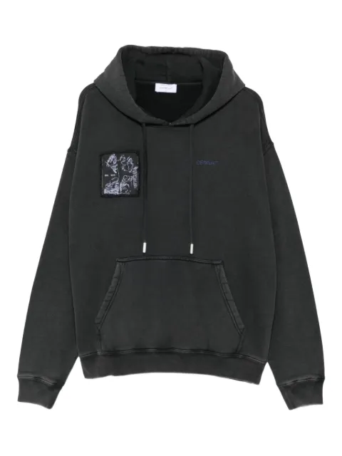 Off-White hoodie con estampado gráfico