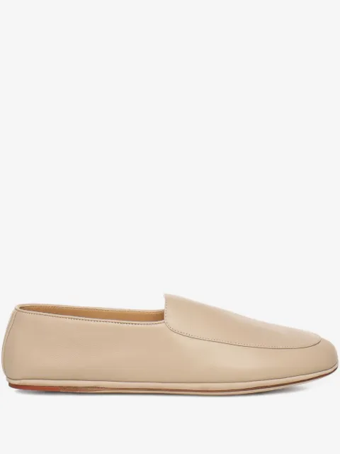 Loro Piana leather ballet flats 