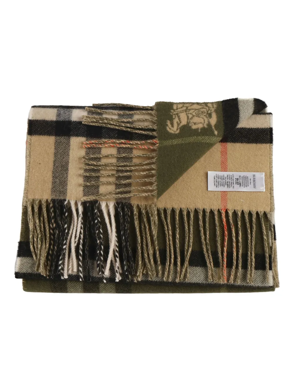 Burberry check scarf | Men | Image 2