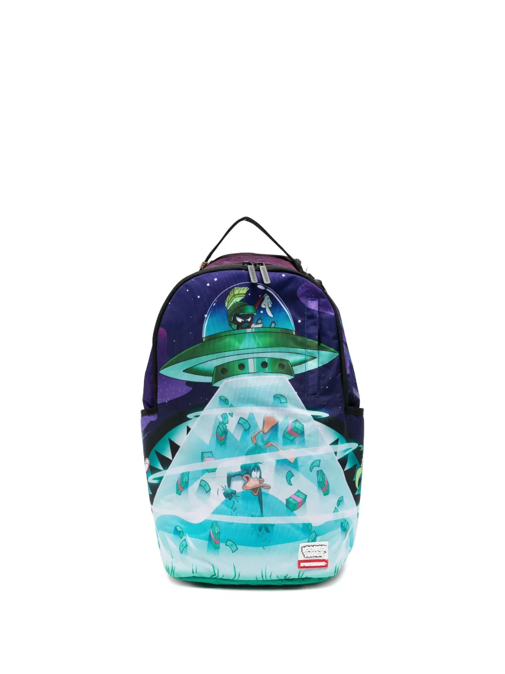 Sprayground Kid Spaceship-print Backpack In Blue