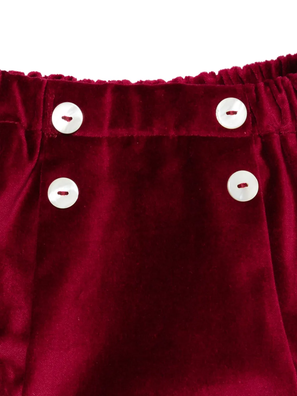 Siola Fluwelen broekje Rood