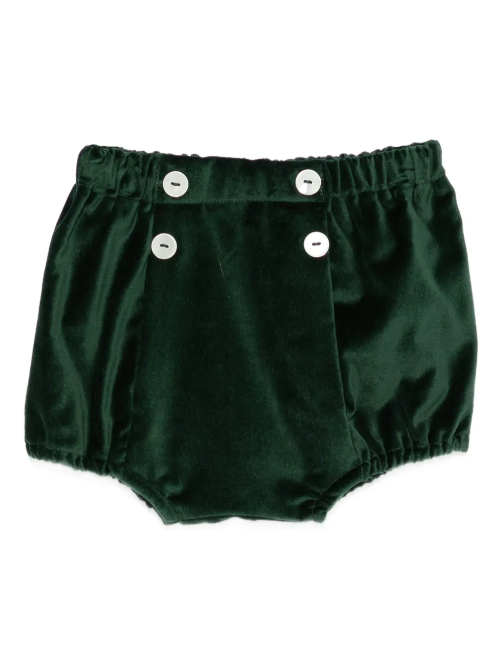 Siola Velvet Bloomers In Green