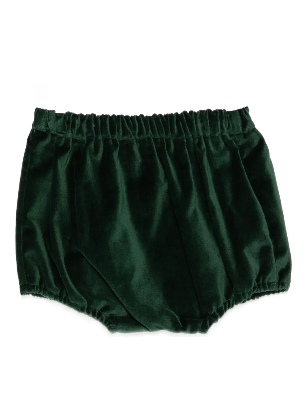 Siola Velvet Bloomers In Green
