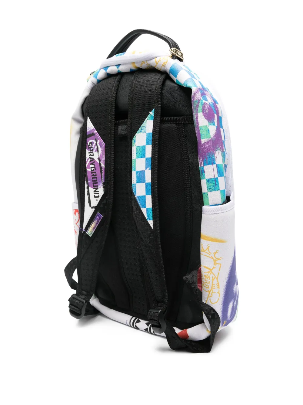 Sprayground kid Rugzak met spray-effect - Wit