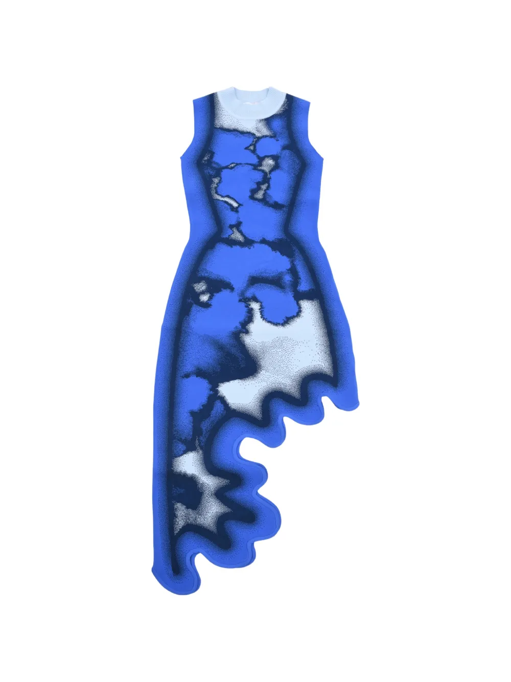 PH5 tie-dye midi dress - Blu